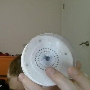 a Bluetooth shower speaker